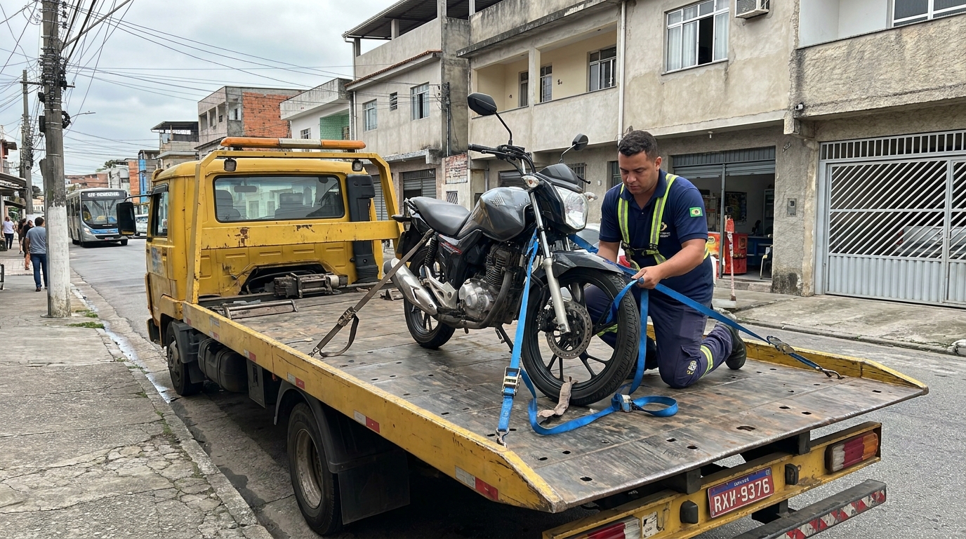 Auxílio para Moto no Local na Flórida, Praia Grande‑SP